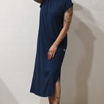 שמלת שחף ארוכה - נייבי