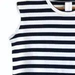 חולצה ללא שרוול - שחף - פסים נייבי