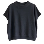 חולצת ג׳יין ללא שרוול - גרפיט