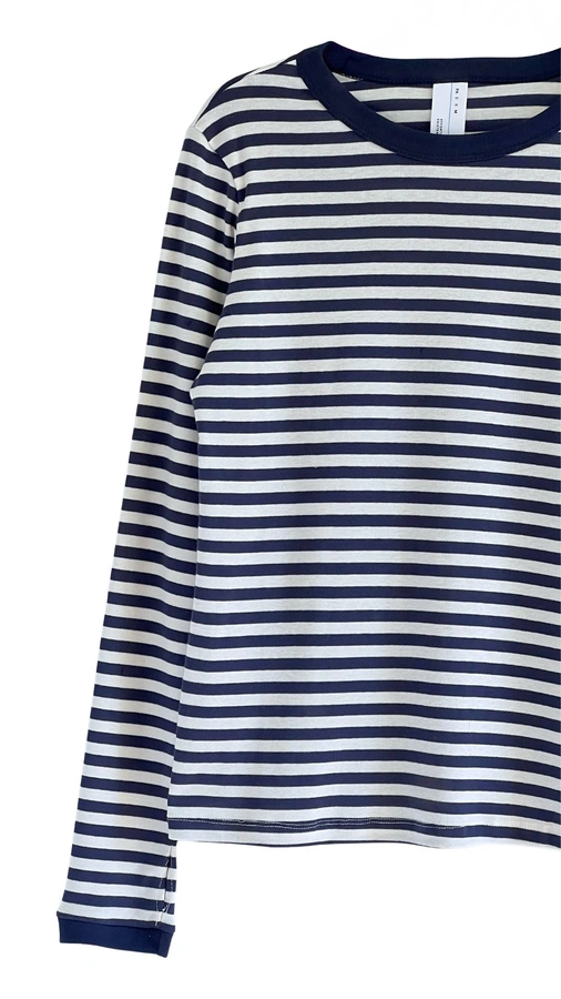 חולצת פסים - נייבי/נייבי - עידית