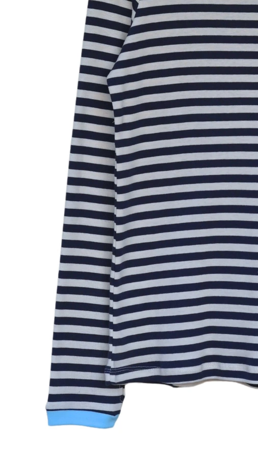 חולצת פסים - נייבי/תכלת - עידית