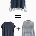 חולצת ג׳יין ללא שרוול - גרפיט