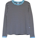 חולצת פסים - נייבי/תכלת - עידית