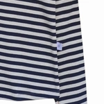 חולצת פסים - נייבי/צהוב ניאון - עידית