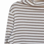 גולף כותנה אורגנית - פסים כאמל - אן