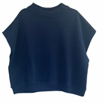 חולצת ג׳יין ללא שרוול - נייבי