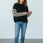 חולצת ג׳יין ללא שרוול - שחור