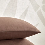 זוג ציפיות לכריות - שוקולד מריר