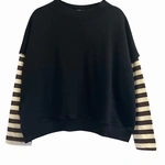 חולצת ג׳יין ללא שרוול - שחור