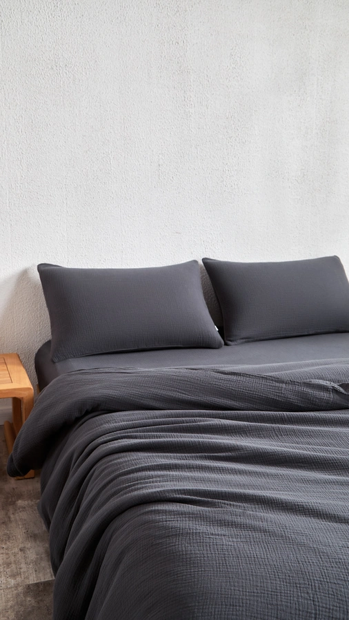 זוג ציפיות לכריות - גרפיט