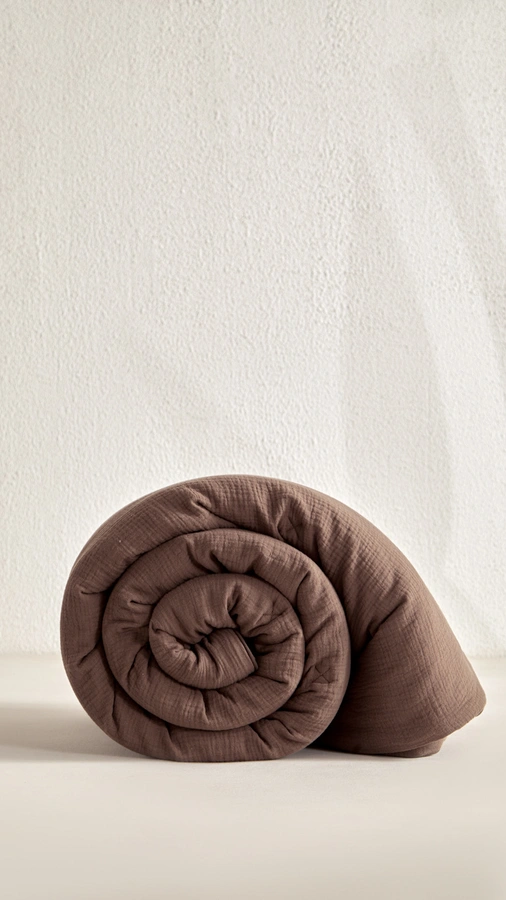 שמיכת ענן - טטרה - שוקולד מריר