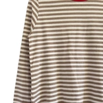 חולצת פסים - חול/אדום - דיתי